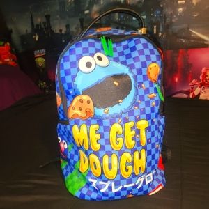 Sprayground  Limited Edition  cookie monster  Backpack